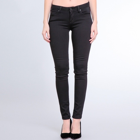 Just Black Denim - Just Black High Rise Skinny Jeans